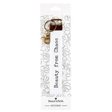 Canvas Wristlet Strap Lanyard Key Chain- Beauty from Chaos