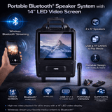 Naxa Portable Bluetooth Speaker System - Refurbished