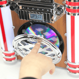 Victor Broadway II Desktop LED CD Jukebox Mahogany - Refurbished