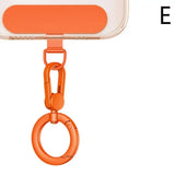 360° Rotating Zinc Alloy Phone Ring Holder Hook | Universal Anti-Entanglement Lanyard Attachment