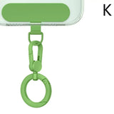 360° Rotating Zinc Alloy Phone Ring Holder Hook | Universal Anti-Entanglement Lanyard Attachment