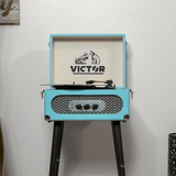 Victor Andover 5-in-1 Music Center Turquoise - Refurbished
