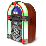 Victor Broadway II Desktop LED CD Jukebox Mahogany - Refurbished