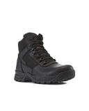Kiwi Rugged Black Full Grain Leather Mid-Cut 6" Composite Toe Zipped Waterproof Tactical Boots [68100]