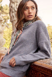 A Multicolor Knit Sweater