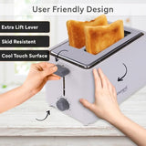 Courant 2 Slice Toaster Cool Touch White
