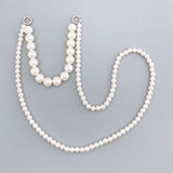 Phone Lanyard Long Crossbody Necklace Chain Pearl Straps Keychain
