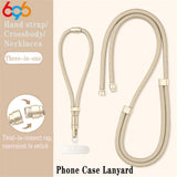 Universally Minimalist Wrist Strap Phone Crossbody Lanyard With Adjustable Drop-Proof DesignTether Tabs For All Mobile Phones