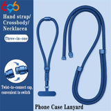 Universally Minimalist Wrist Strap Phone Crossbody Lanyard With Adjustable Drop-Proof DesignTether Tabs For All Mobile Phones