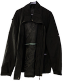 Size 2XL Black Lightweight Windbreaker Outdoor Jacket