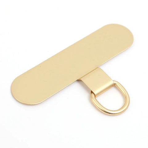 1/2/4PCS Universal Metal Phone Tether Tab Ultra-thin Stainless Steel PLR Replacement Phone Lanyard Straps Cards Hanging Cord Tab