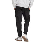 adidas Men's Essentials Feel Cozy Fleece Cargo Pants - Black