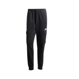 adidas Men's Essentials Feel Cozy Fleece Cargo Pants - Black