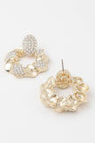 Twisted Jewel Wreath Earrings