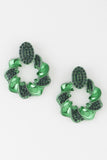 Twisted Jewel Wreath Earrings