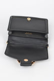 Vegan Top Handle Shoulder Clutch