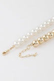 Two Toned Beaded Necklace