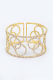 Wrap Rhinestone Bangle