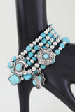 Antique Summer Hat Beaded Bracelet