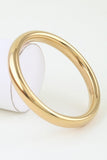 Polished Classic Bangle Bracelet