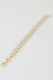 Cubic Zirconia Rhinestone Cuff Bracelet
