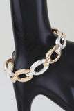 Polished Link Chain Bracelet