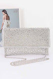 Rhinestone Envelope Party Clutch