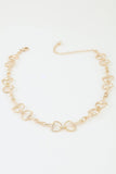 Polished Toggle Chain Choker Necklace