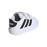 adidas KIDS' GRAND COURT 2.0 SNEAKERS - White