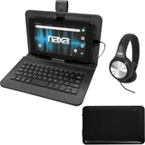 Naxa 7" Core Android 11 Tablet Kit Black - Refurbished