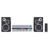 Victor Milwaukee II Desktop BT CD Stereo System - Refurbished