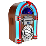 Victor Broadway II Desktop LED CD Jukebox Mahogany - Refurbished