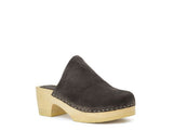 Gray Size US 8 Rag & Co Darcie Suede Clogs / Mules Shoes