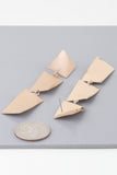 Triple Geometric Drop Earrings