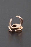 Twist Of Elegance Plated Earrings