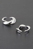 Twist Of Elegance Plated Earrings